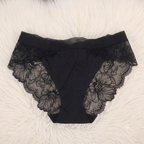 Net Seamless Lace Panties