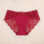 Net Seamless Lace Panties