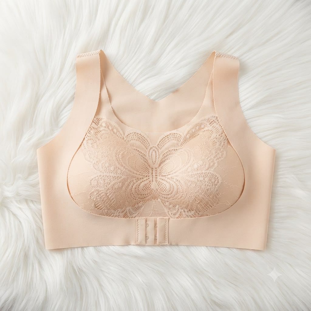 Butterfly Lace Comfort Bra