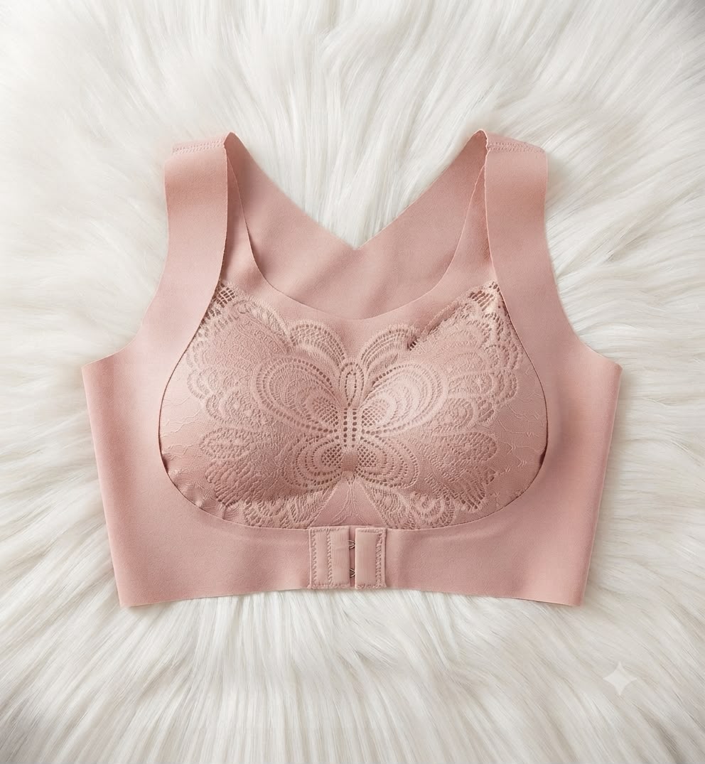 Butterfly Lace Comfort Bra