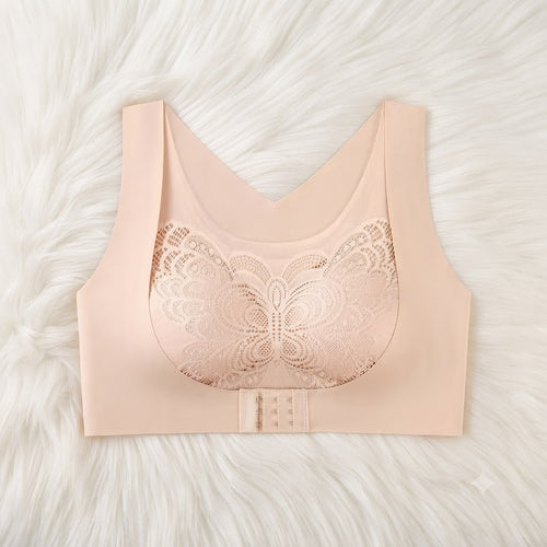 Butterfly Lace Seamless Bra