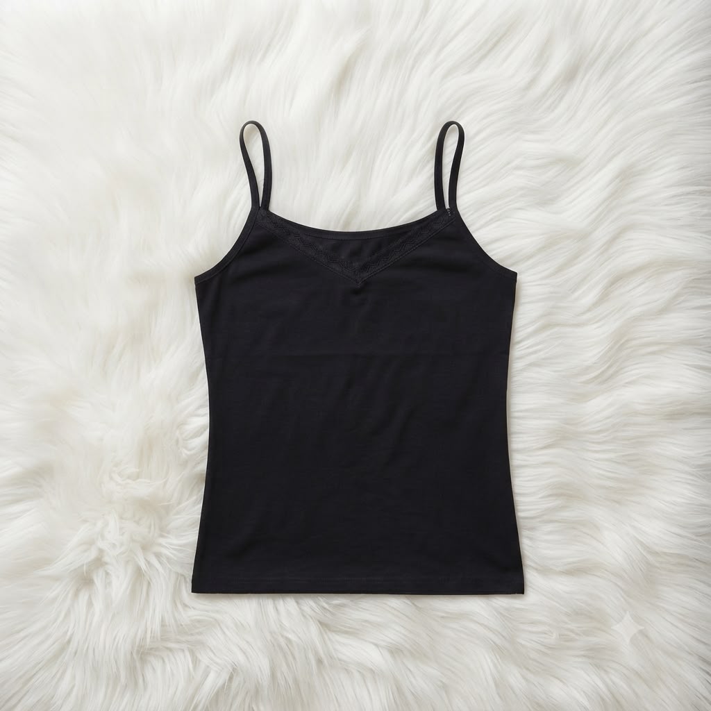 Lace V-Neck Camisole Bundle (Pack of 3)