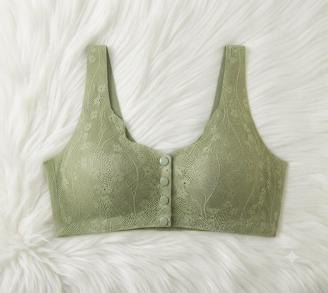 Front Snap Lace Bra
