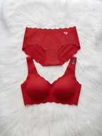 Seamless Ice Silk Bra & Panty Set