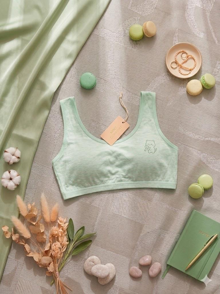Cotton Padded Bra for Girls — Free Size